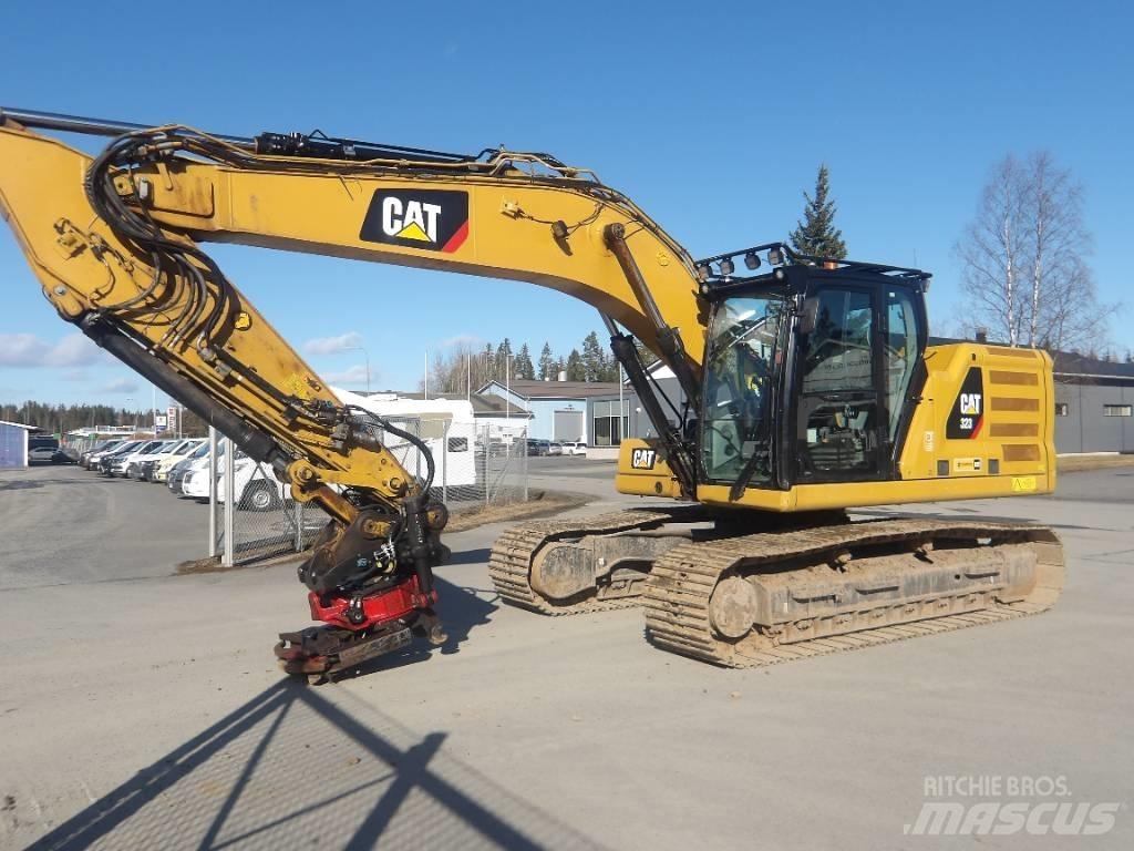 CAT 323 Bagri goseničarji