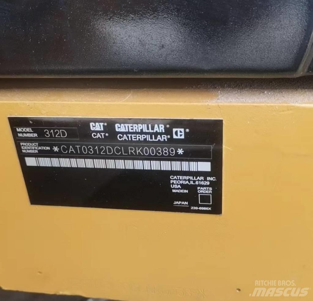 CAT 312 D Bagri goseničarji
