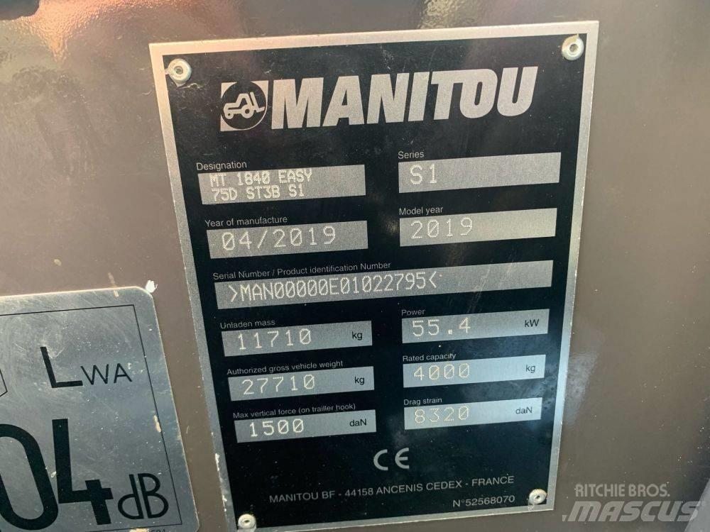 Manitou MT 1840 Teleskopski viličarji