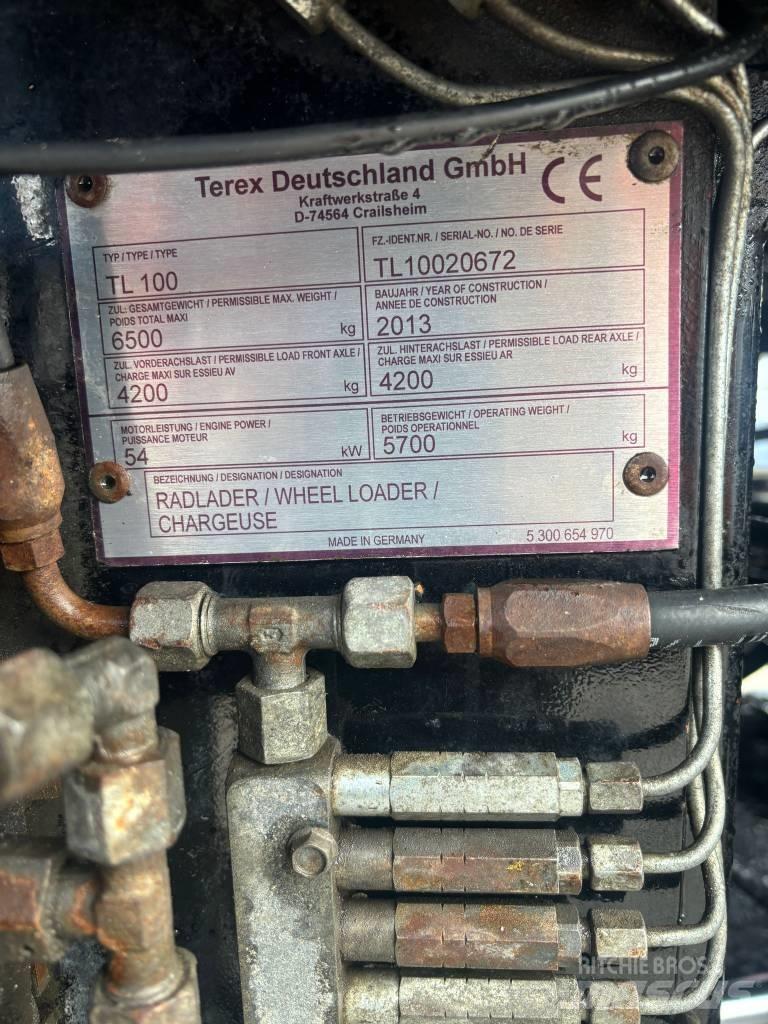 Terex TL 100 Kolesni nakladalci