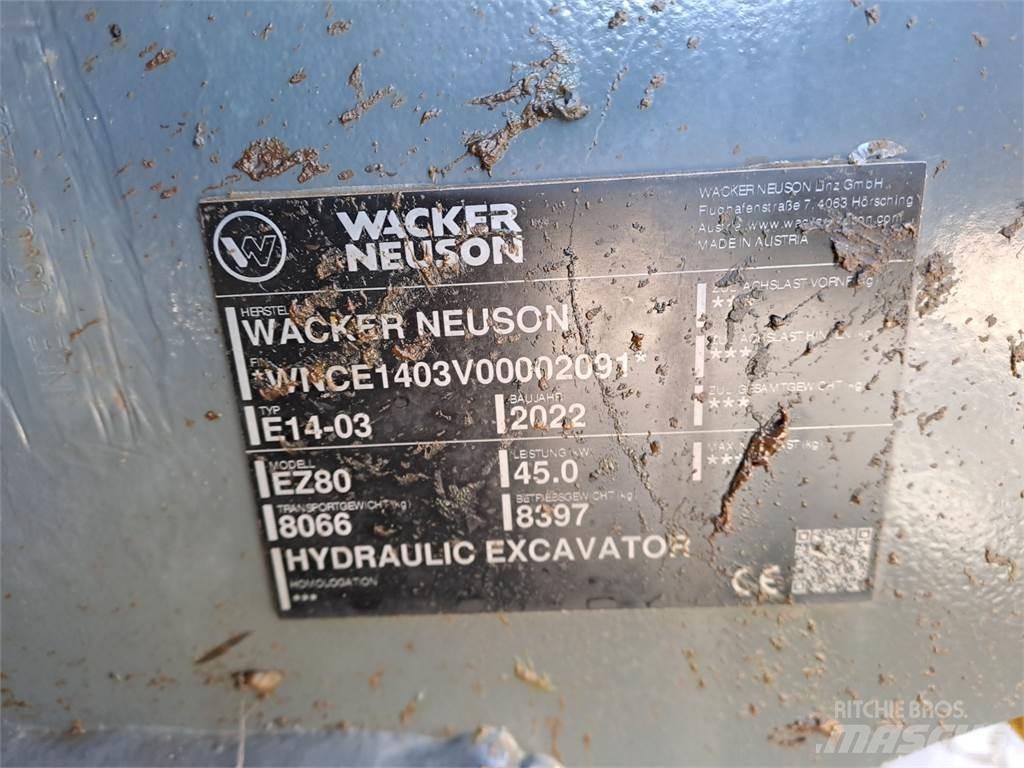 Wacker Neuson EZ80 Bagri goseničarji