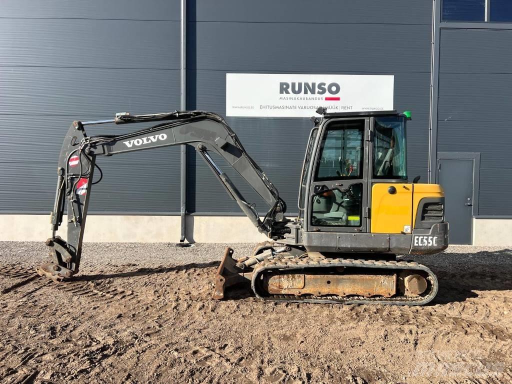 Volvo EC 55 C Mini bagri <7t