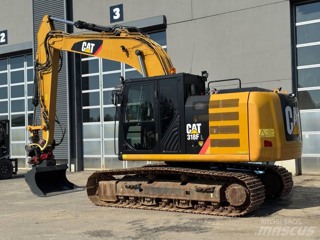 CAT 318 Bagri goseničarji