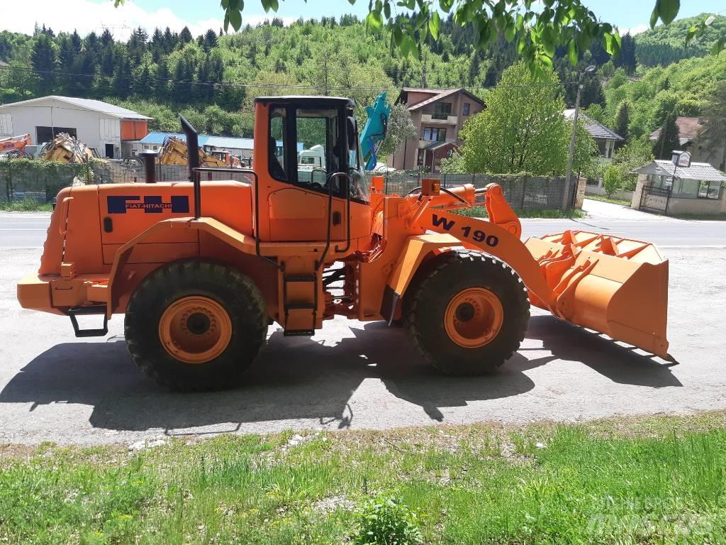 Fiat HITACHI W 190 Kolesni nakladalci