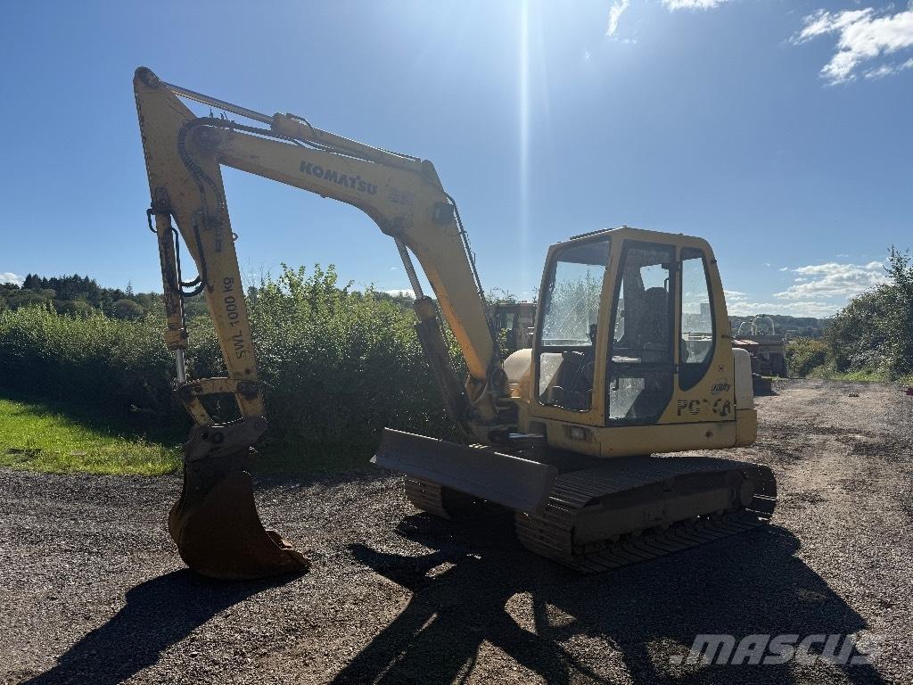 Komatsu PC 75 R-2 Midi bagri 7t – 12t