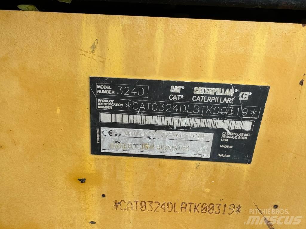 CAT 324 D L Bagri goseničarji
