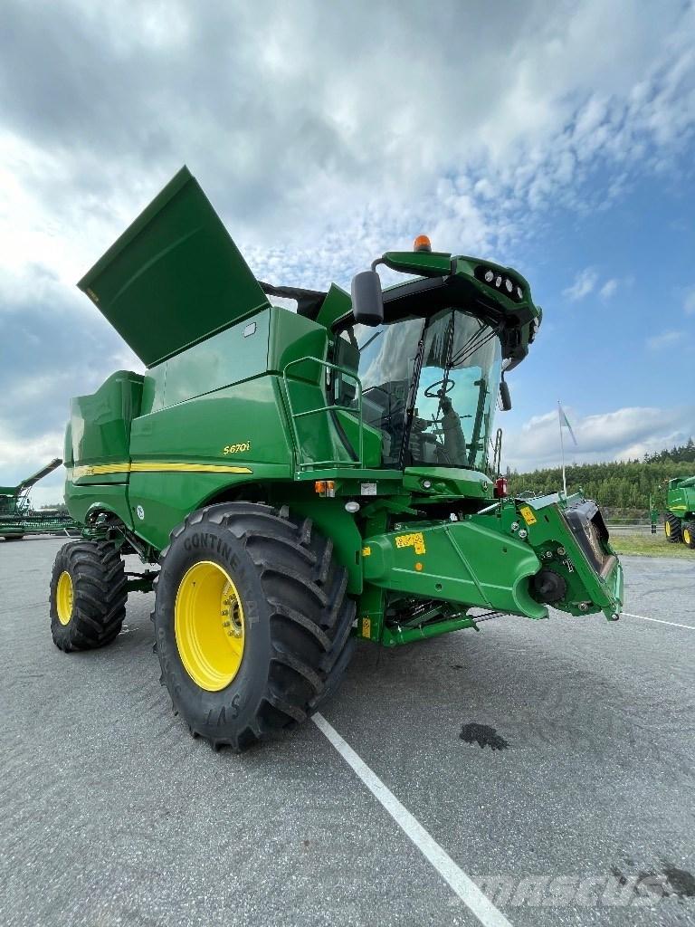 John Deere S 670 i Kombajni