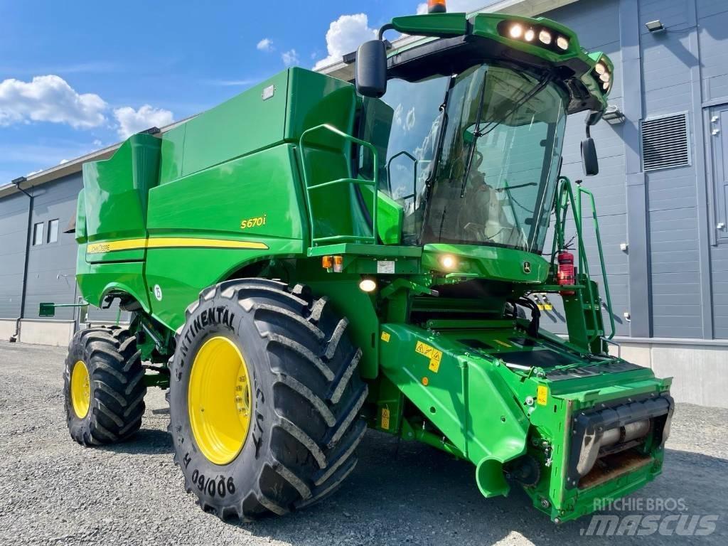 John Deere S 670 i Kombajni