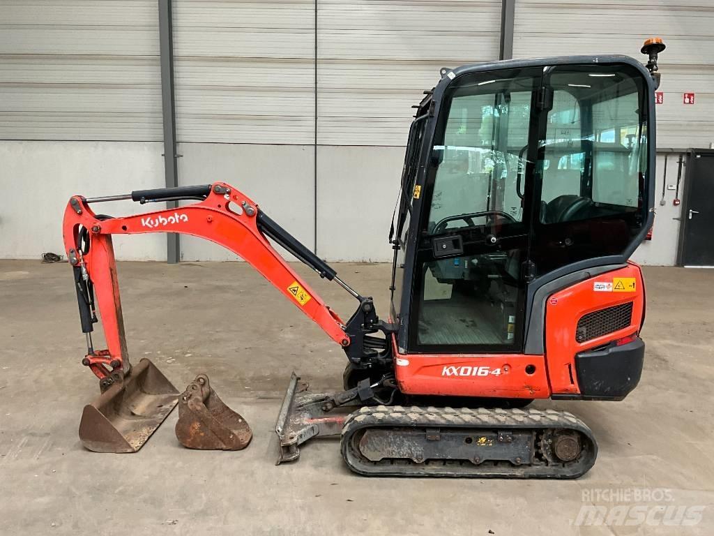 Kubota KX 016-4 Mini bagri <7t