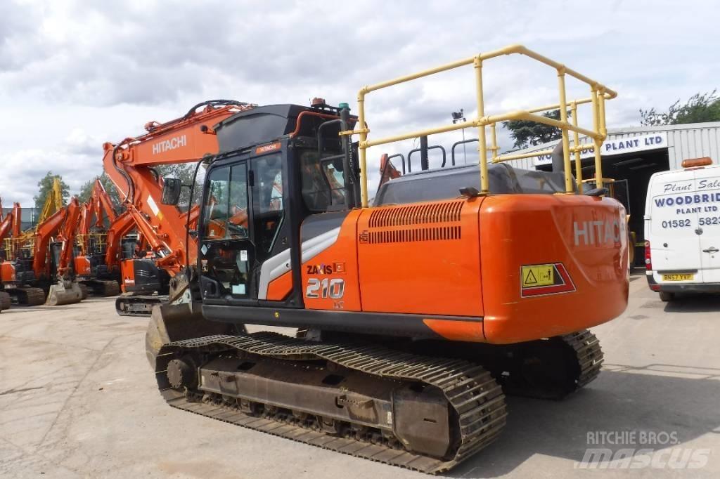 Hitachi ZX 210 LC-7 Bagri goseničarji