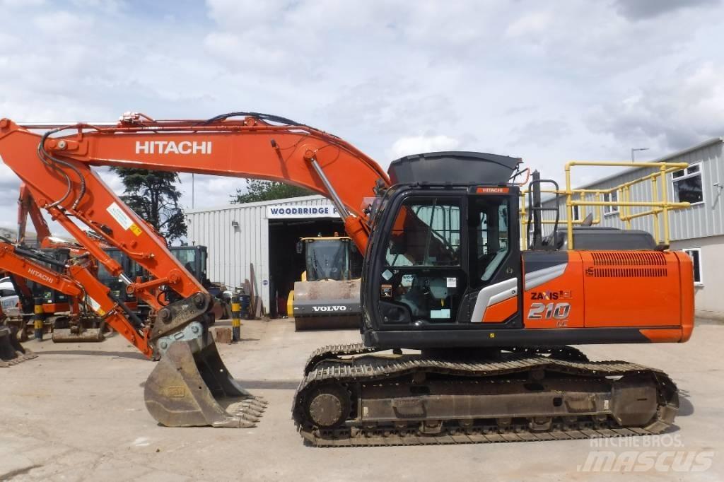 Hitachi ZX 210 LC-7 Bagri goseničarji