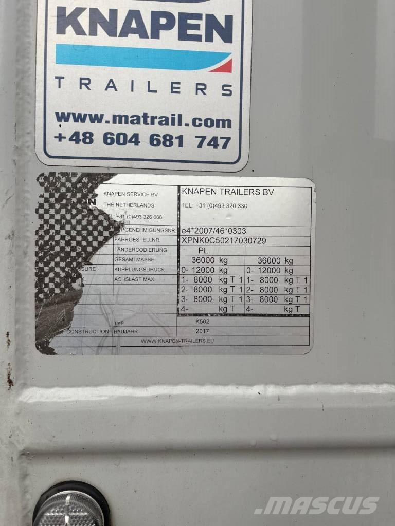 Knapen K 502 Polprikolice za žagovino