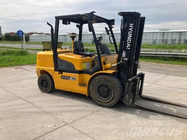 Hyundai 50 DA-7 E Dizelski viličarji