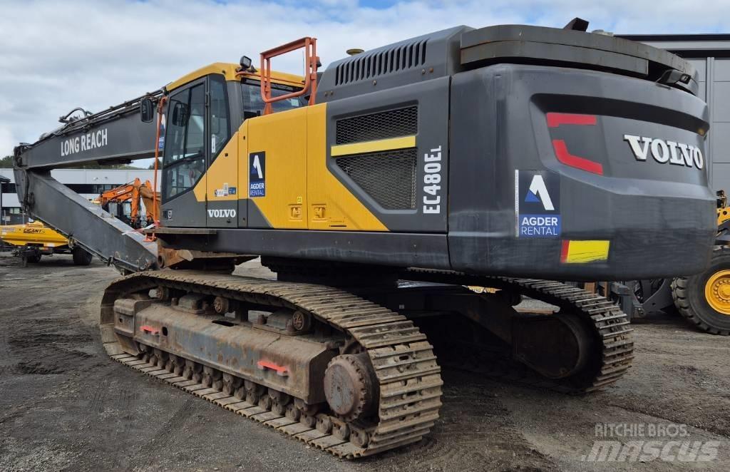 Volvo EC 480 E L Bagri goseničarji