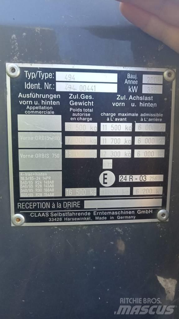 CLAAS Jaguar 940 Stroji za krmo na lastni pogon