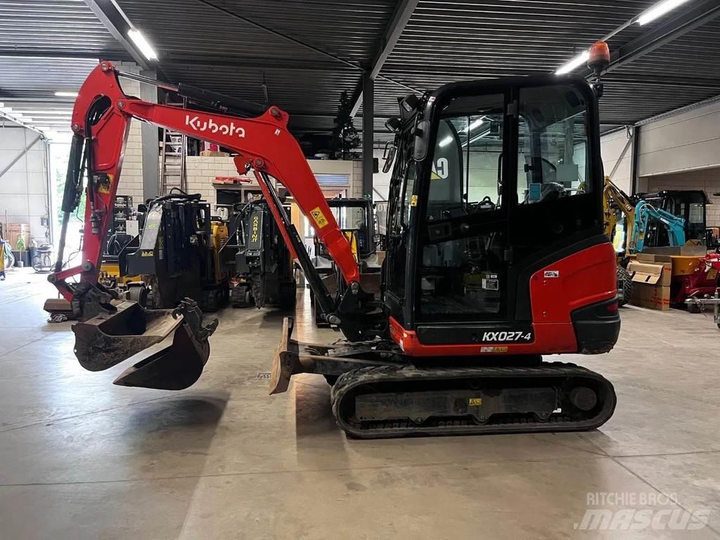 Kubota KX 027 Mini bagri <7t