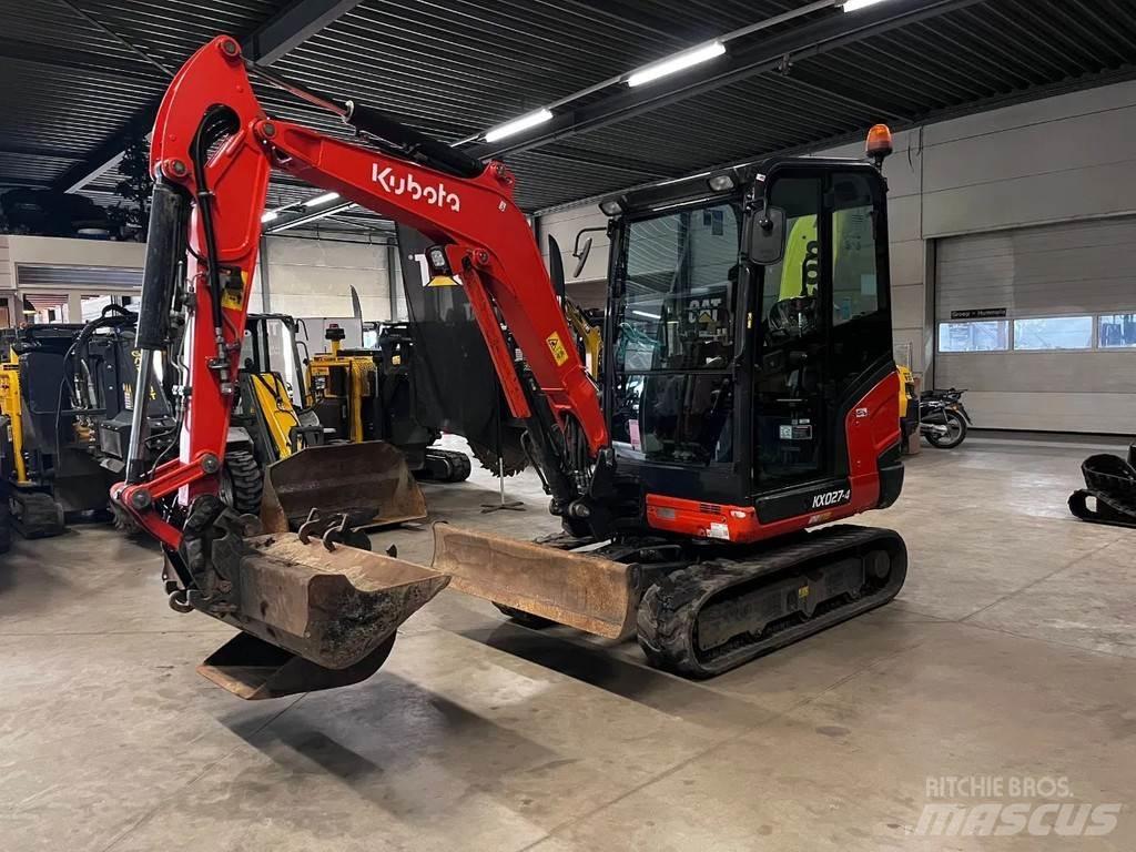 Kubota KX 027 Mini bagri <7t