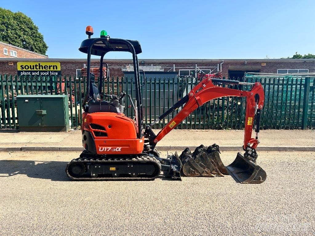 Kubota U 17-3 Mini bagri <7t