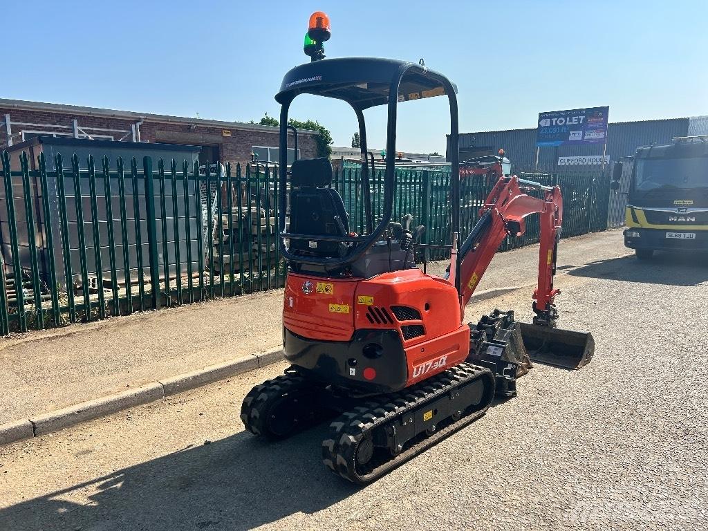 Kubota U 17-3 Mini bagri <7t