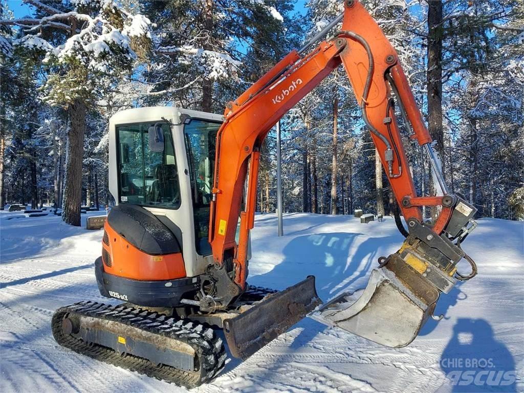 Kubota U25-3 Mini bagri <7t