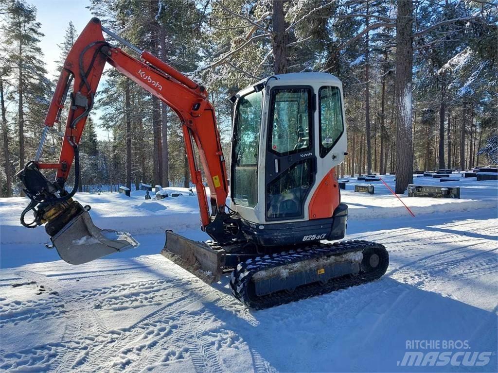 Kubota U25-3 Mini bagri <7t