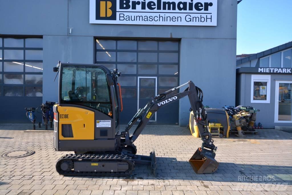 Volvo EC 18 E Mini bagri <7t