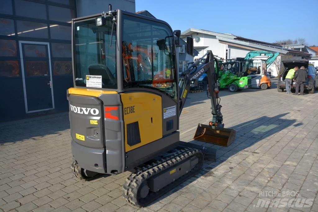 Volvo EC 18 E Mini bagri <7t