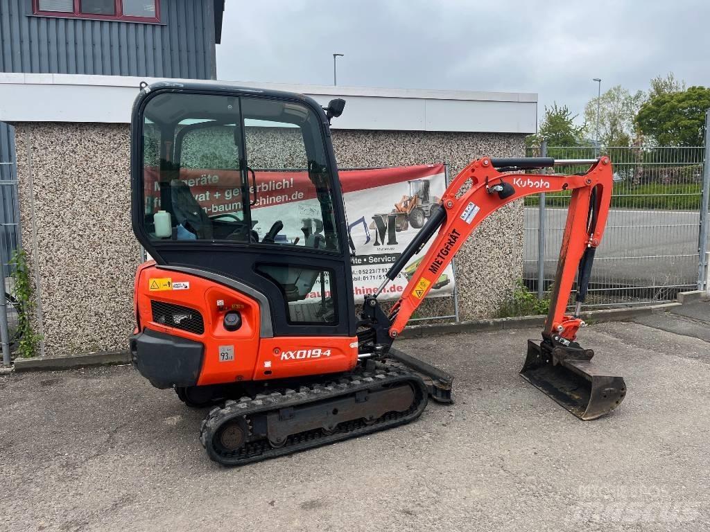 Kubota KX019-4 Mini bagri <7t