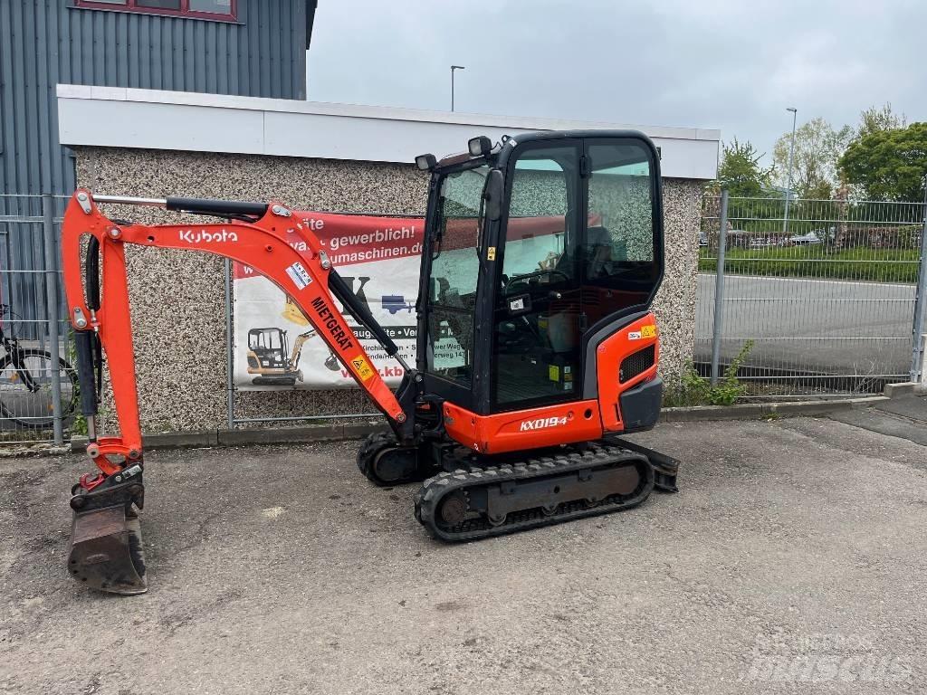 Kubota KX019-4 Mini bagri <7t