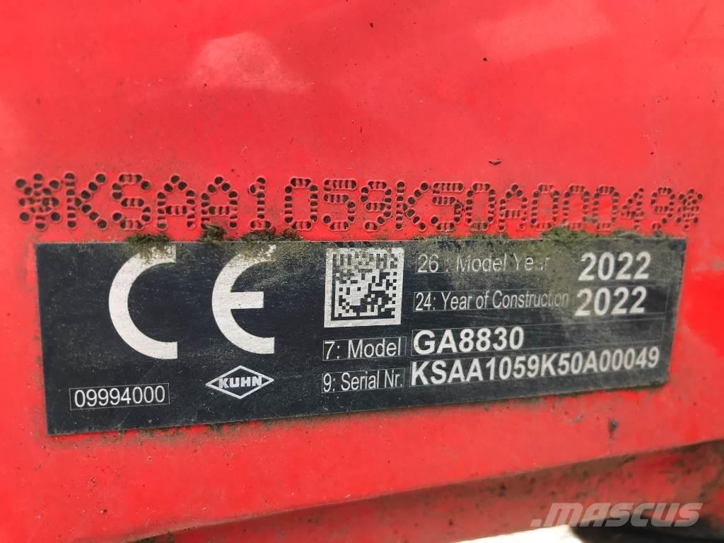 Kuhn GA 8830 Zgrabljalniki