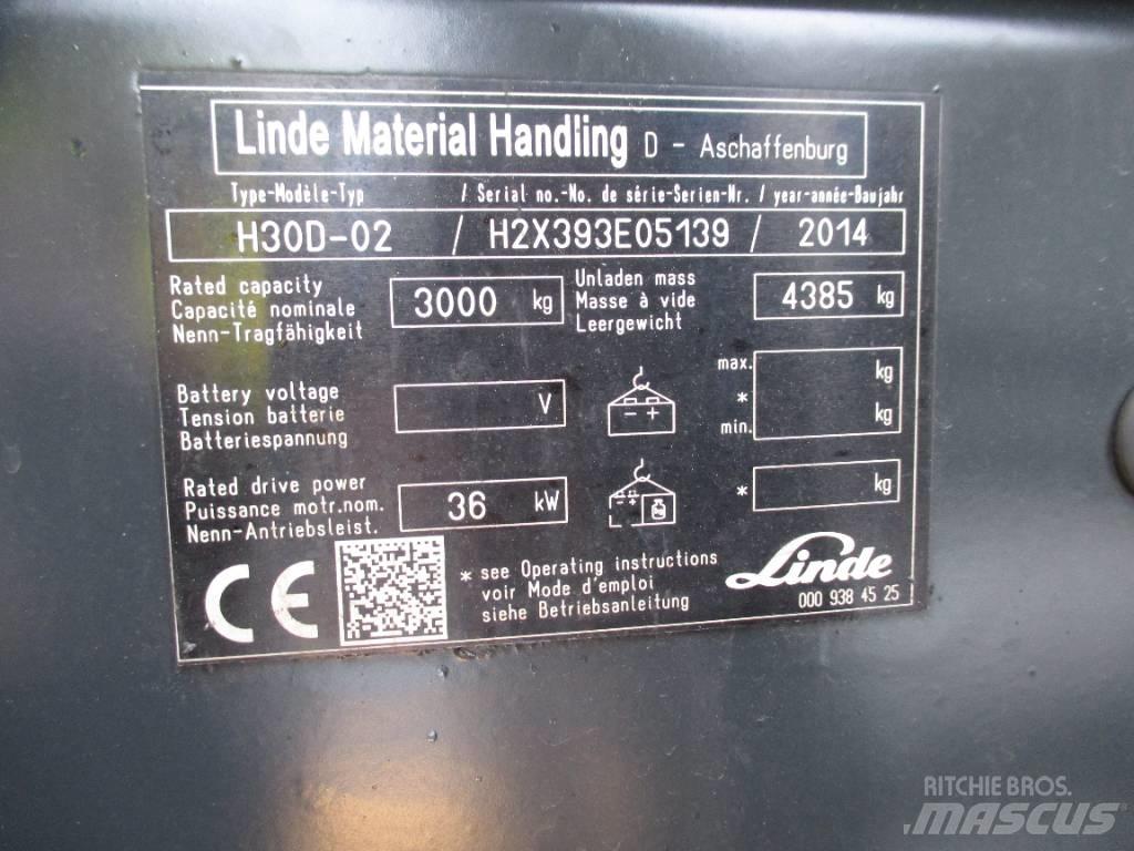 Linde H30D Dizelski viličarji