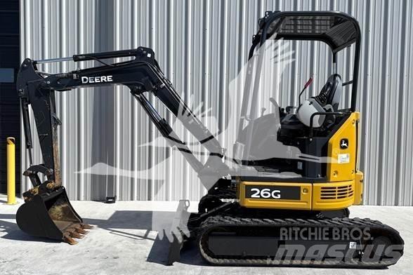 John Deere 26G Mini bagri <7t