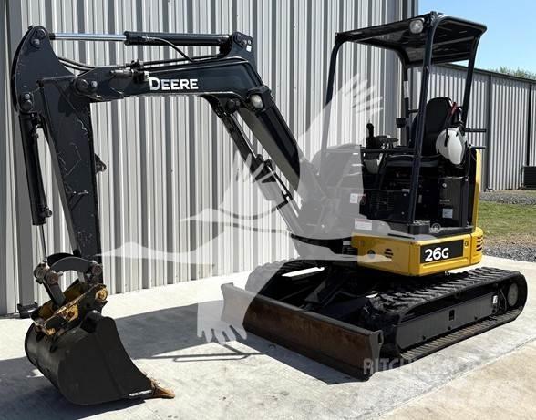 John Deere 26G Mini bagri <7t