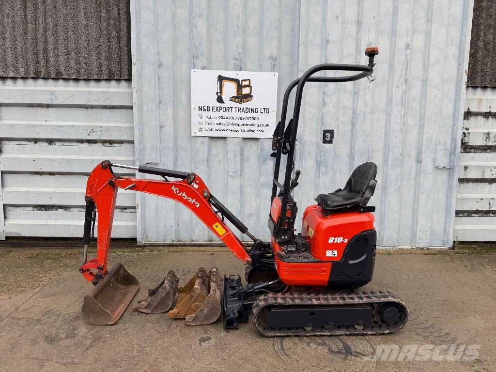 Kubota U 10 Mini bagri <7t
