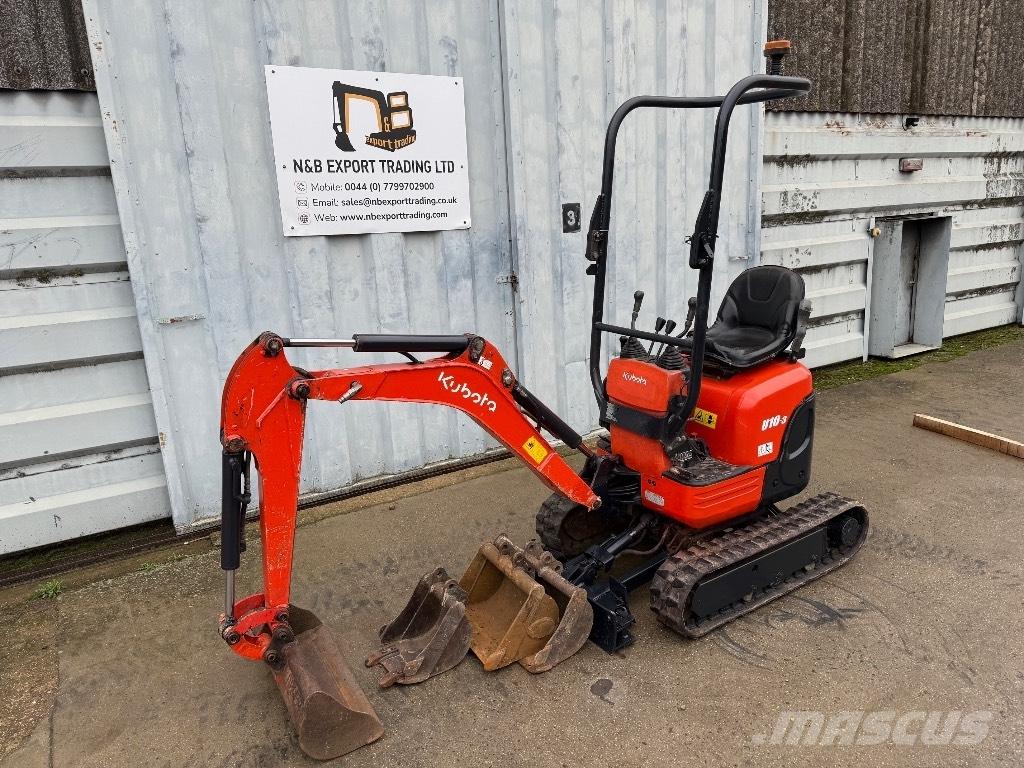 Kubota U 10 Mini bagri <7t