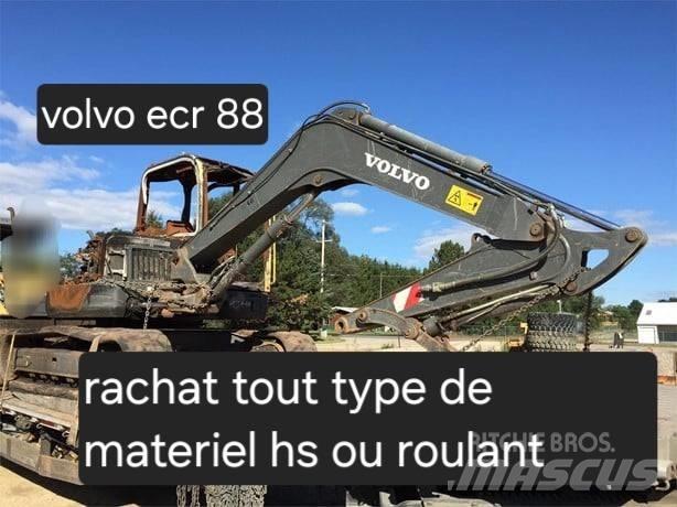 Volvo ECR 88 Boom in dipper roke