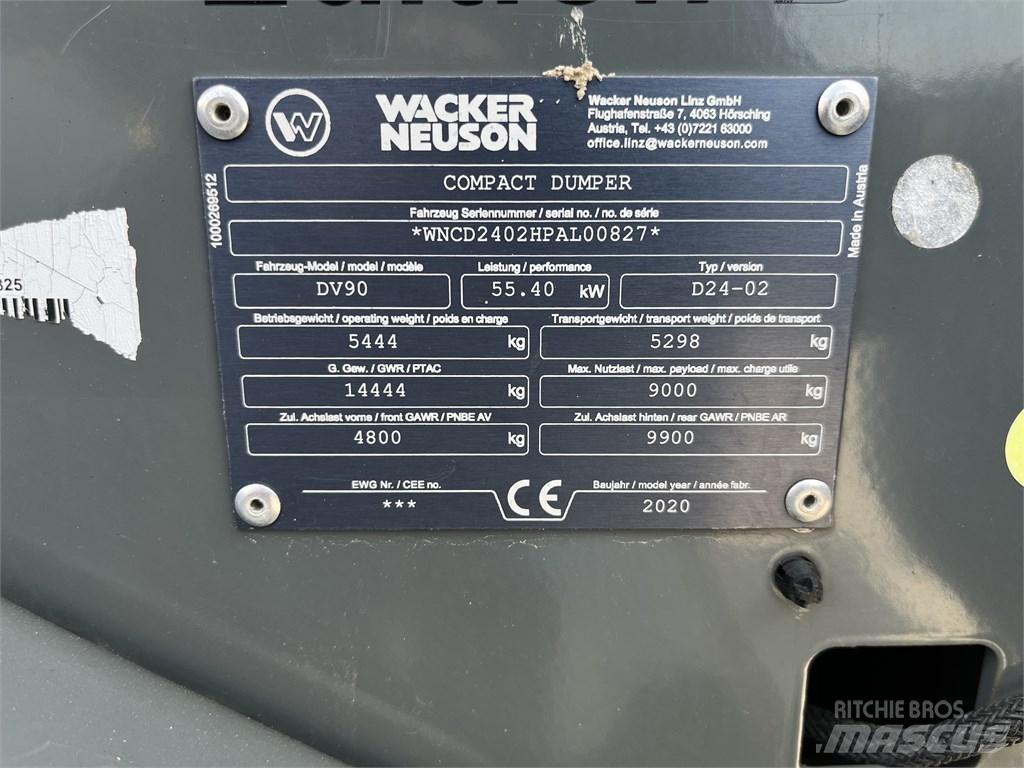 Wacker Neuson DV 90 Togi demperi