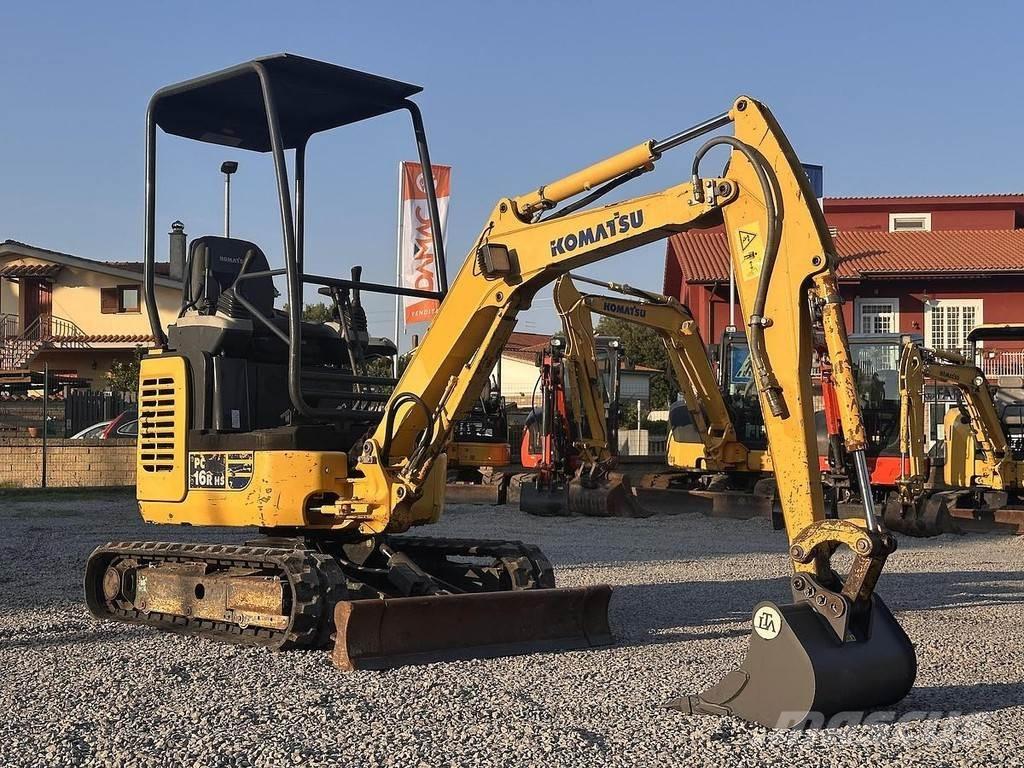 Komatsu PC16R-3HS Mini bagri <7t