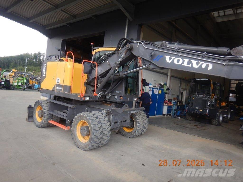 Volvo EWR 150 E Bagri na kolesih