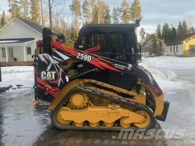 CAT 259D Skid steer mini nakladalci