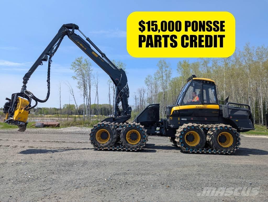 Ponsse Ergo Harvesterji