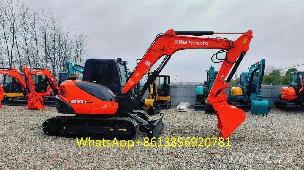 Kubota KX 183 Mini bagri <7t
