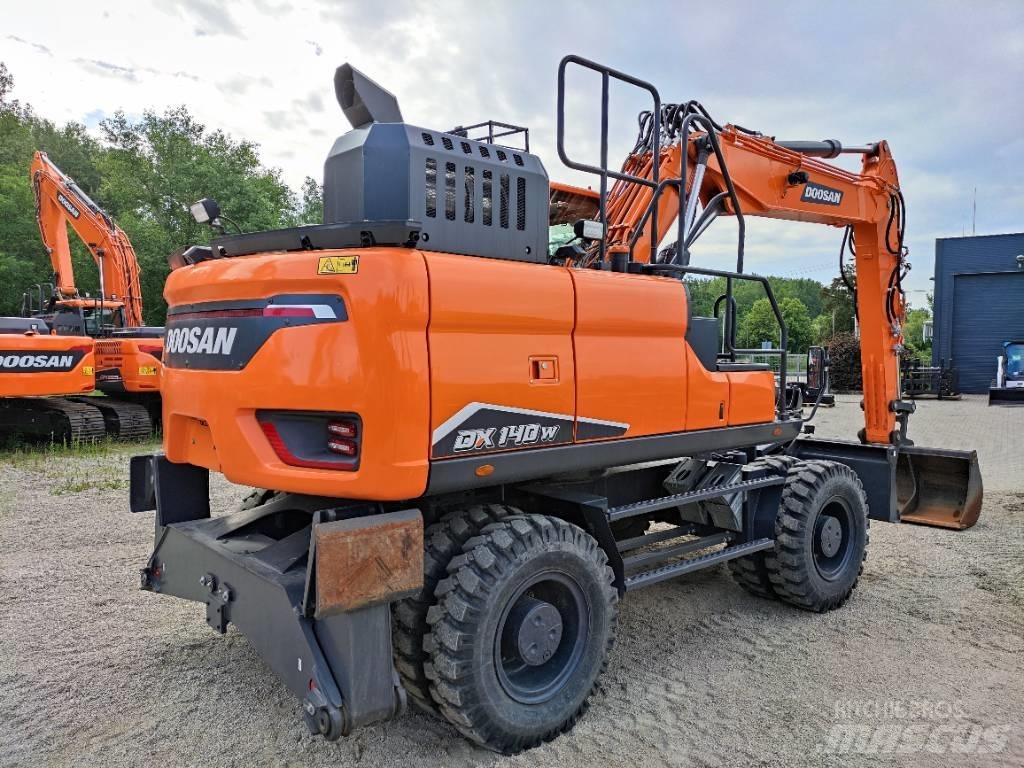 Doosan DX140W-7 Bagri na kolesih