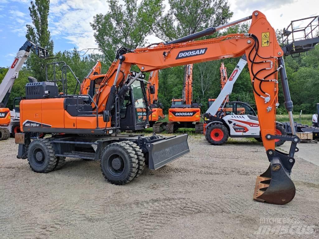 Doosan DX140W-7 Bagri na kolesih