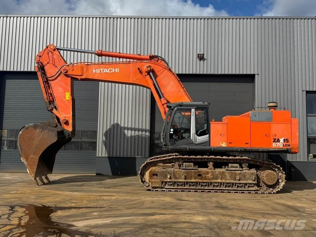 Hitachi ZX670LCH-3 Bagri goseničarji