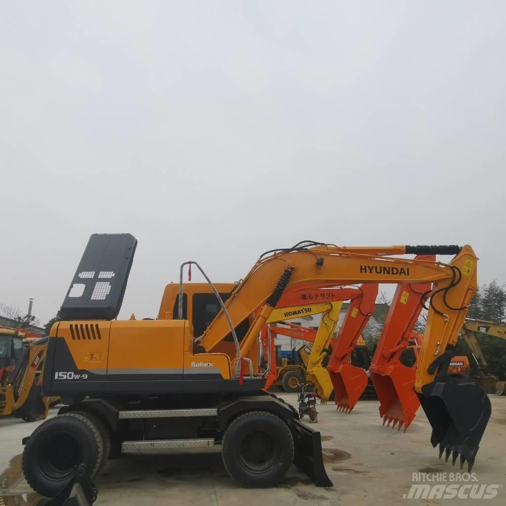Hyundai R 150 W-9 Bagri na kolesih