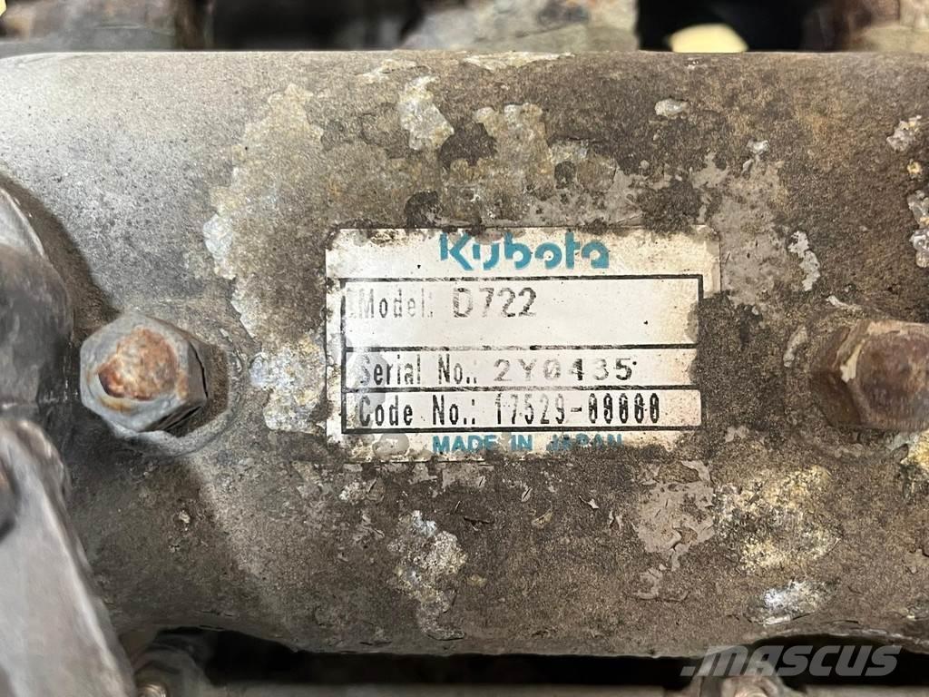 Kubota D722 ENGINE Motorji