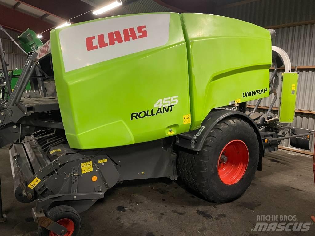 CLAAS 455 Uniwrap Balirke (okrogle bale)