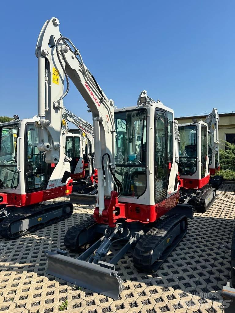 Takeuchi TB 225 V0 Mini bagri <7t