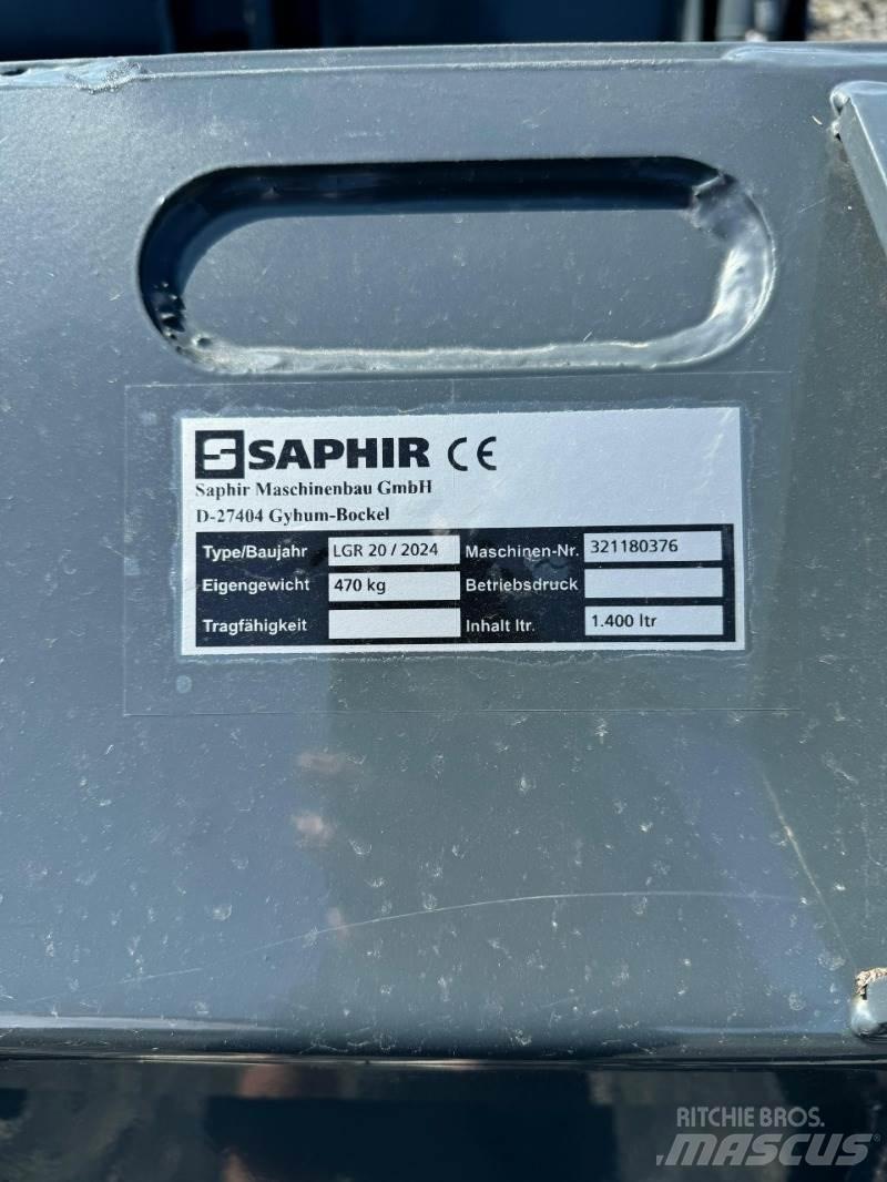 Saphir LGR 20 Druga oprema za traktorje
